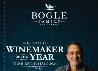 2024 올해의 와인 메이커, 보글 패밀리 빈야드의 에릭 아페트 (Eric Aafedt)
